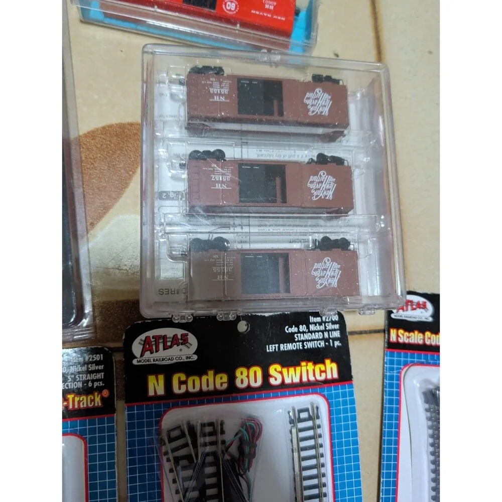 Atlas Trainman Train Set - Assorted Collection Lot, Accessories Model Railroad